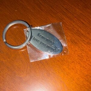 Heartfelt Mom Keychain